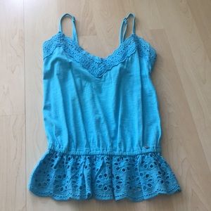 NWT Abercrombie light blue tank top
